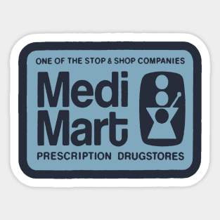 Medi Mart vintage Sticker